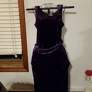 Aqua blues dress